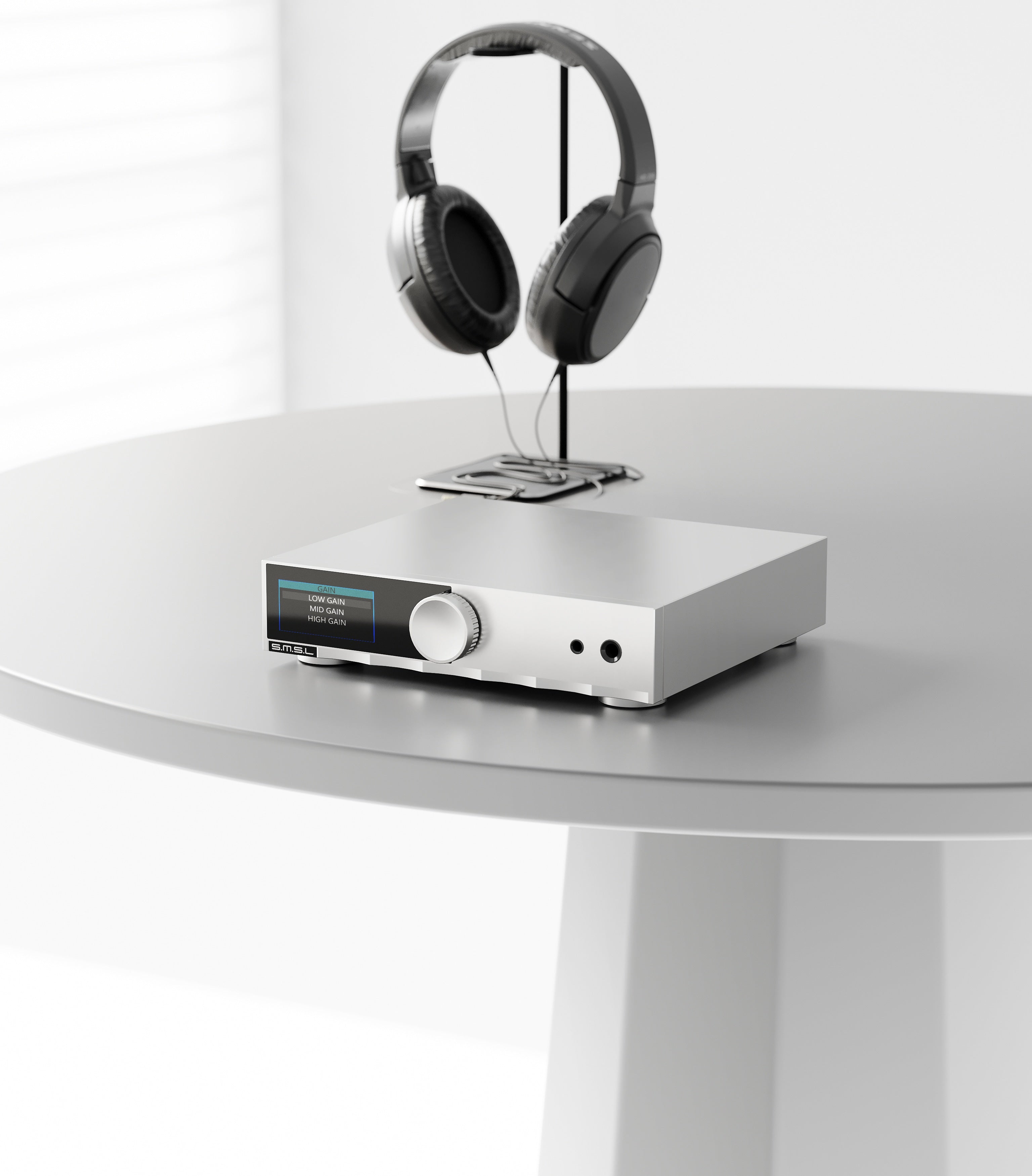 Apos Audio SMSL Headphone Amp SMSL H200 Fully-Balanced Headphone Amplifier and Preamplifier