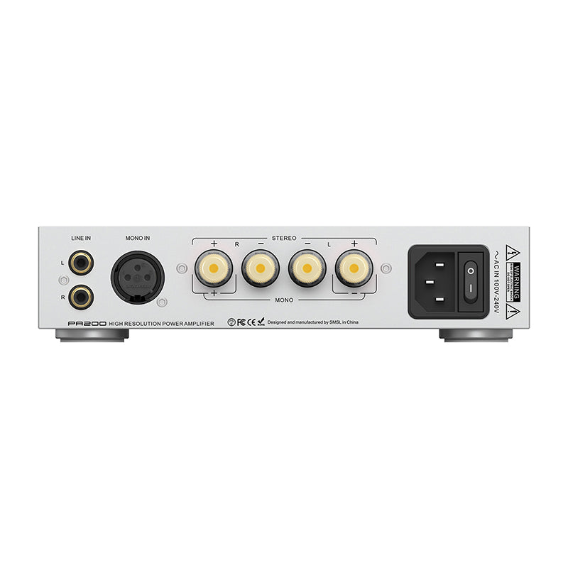 Apos Audio SMSL Headphone Amp SMSL PA200 Gallium Nitride Power Amplifier