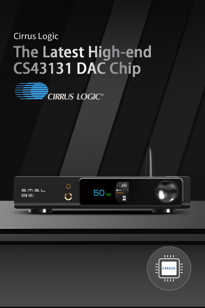 Apos Audio SMSL Headphone Amp SMSL RAW-HA1 Headphone Amplifier