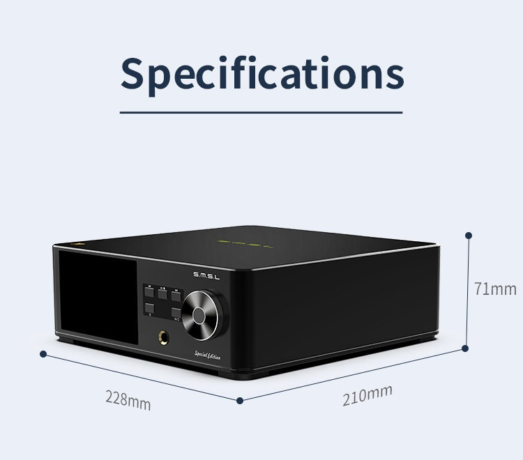 Apos Audio SMSL Headphone DAC/Amp SMSL DP5se HIFI Network Music Player