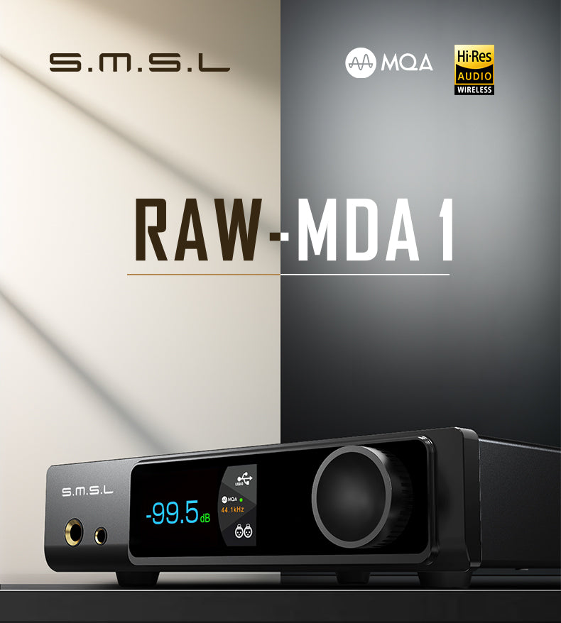 Apos Audio SMSL Headphone DAC/Amp SMSL RAW-MDA 1 DAC/Amp