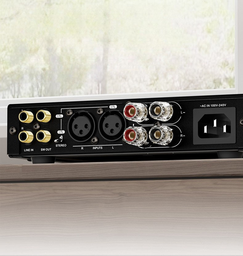 Apos Audio SMSL Power Amp SMSL RAW-MHA1 Professional Digital High Power Amplifier