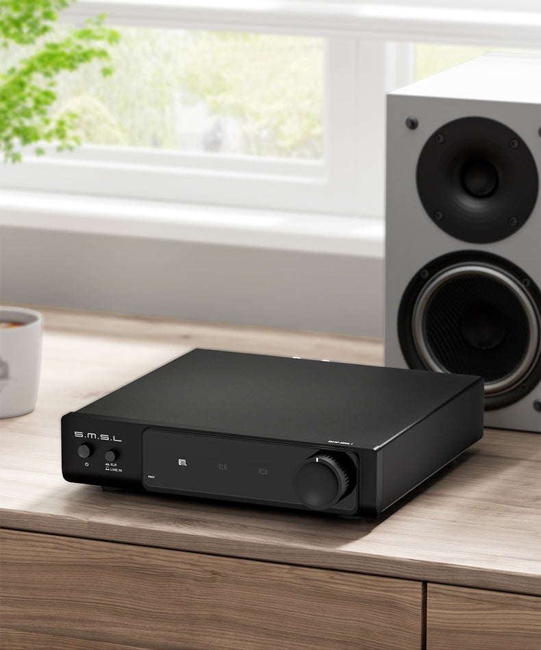 Apos Audio SMSL Power Amp SMSL RAW-MHA1 Professional Digital High Power Amplifier