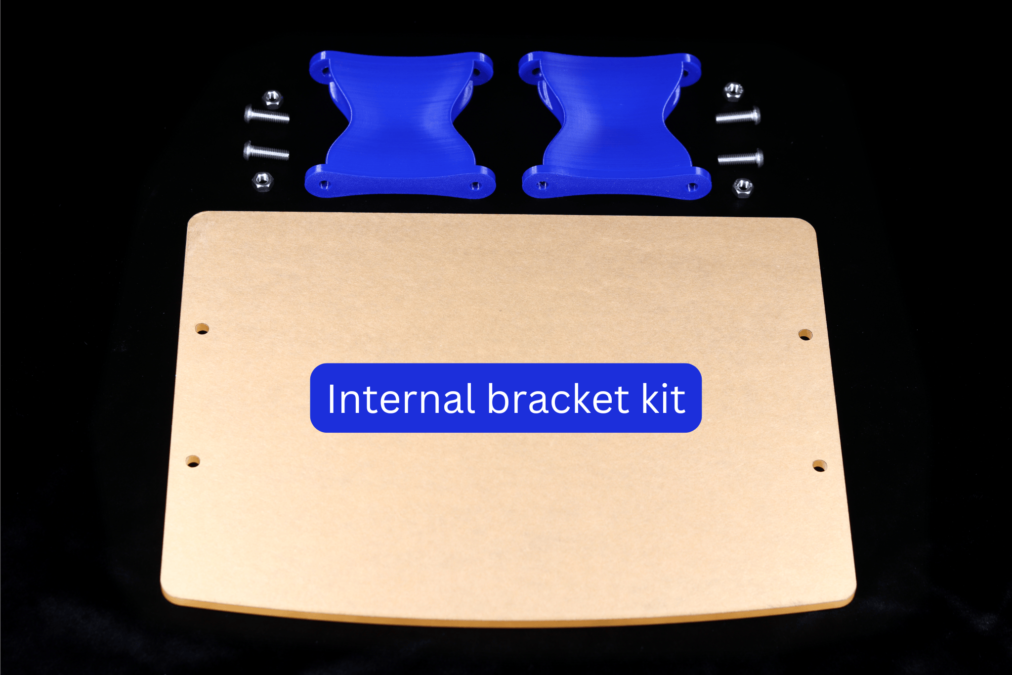 Apos Audio Sound Solver Audio Rack Sound Solver Add-A-Shelf Kit | Large | Acrylic Shelves