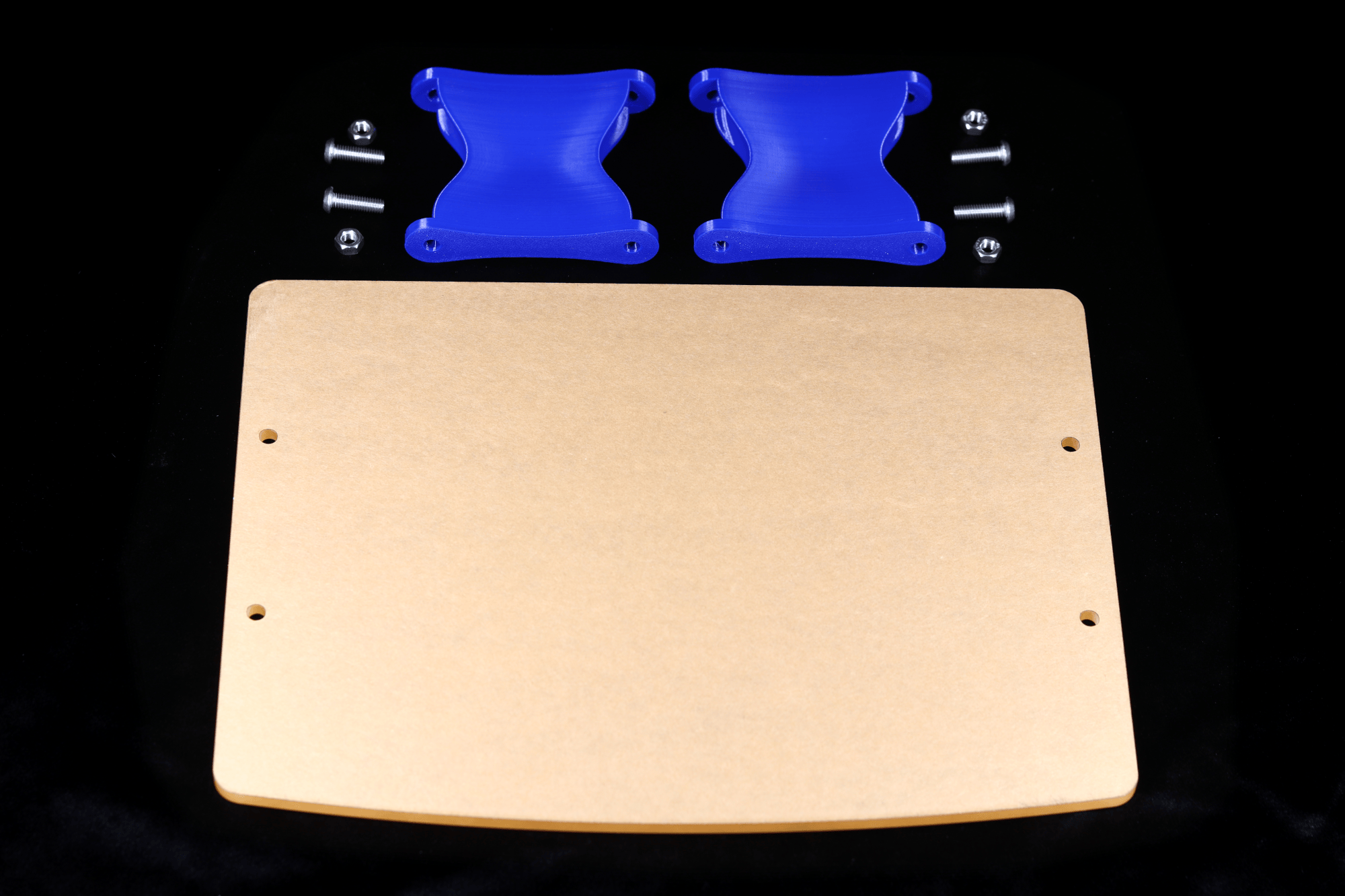 Apos Audio Sound Solver Audio Rack Sound Solver Add-A-Shelf Kit | Medium | Acrylic Shelves