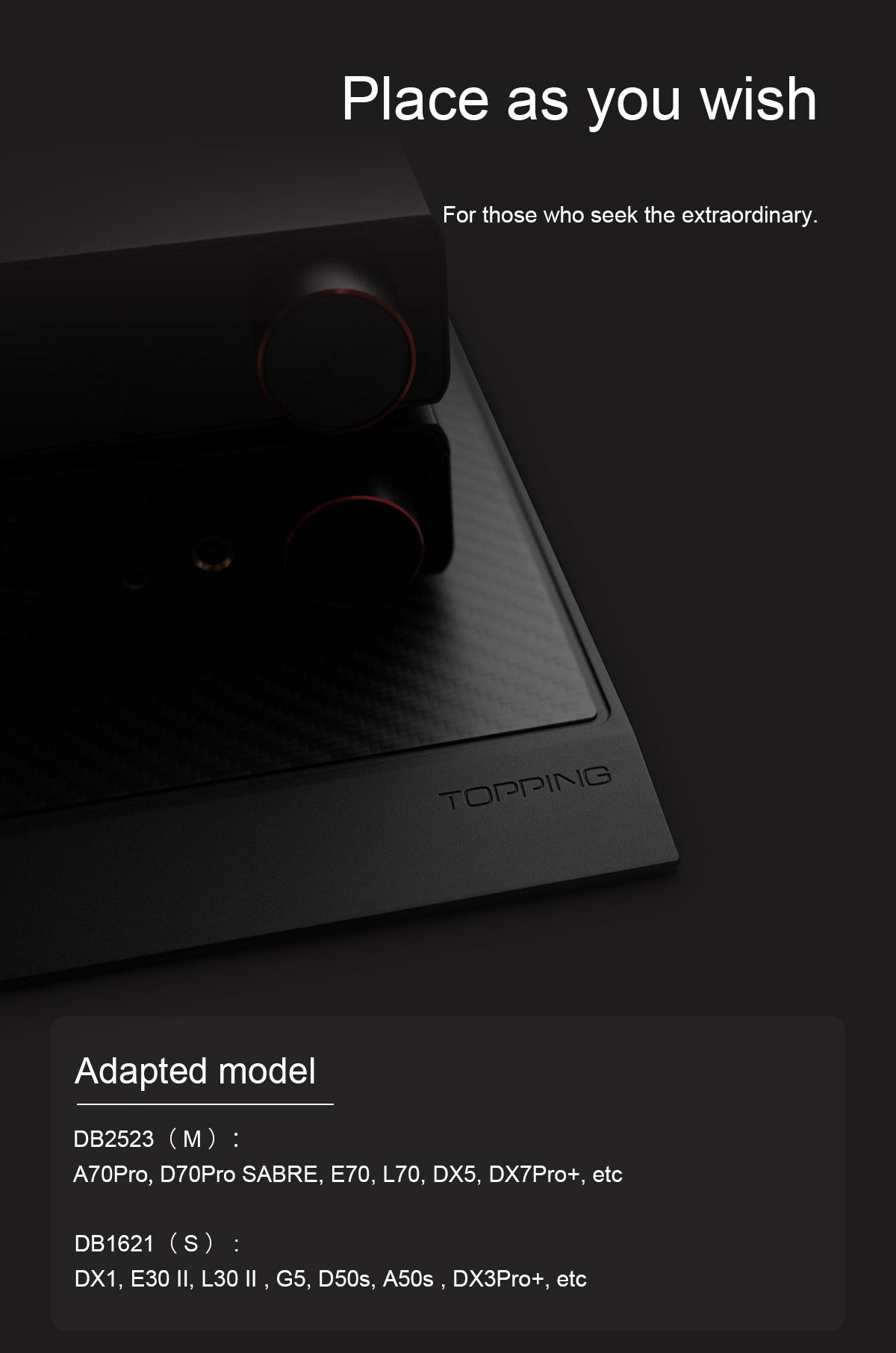 TOPPING Display Base – Apos