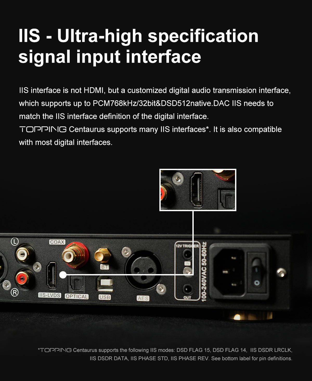 Apos Audio TOPPING DAC (Digital-to-Analog Converter) TOPPING Centaurus Fully-balanced R2R DAC