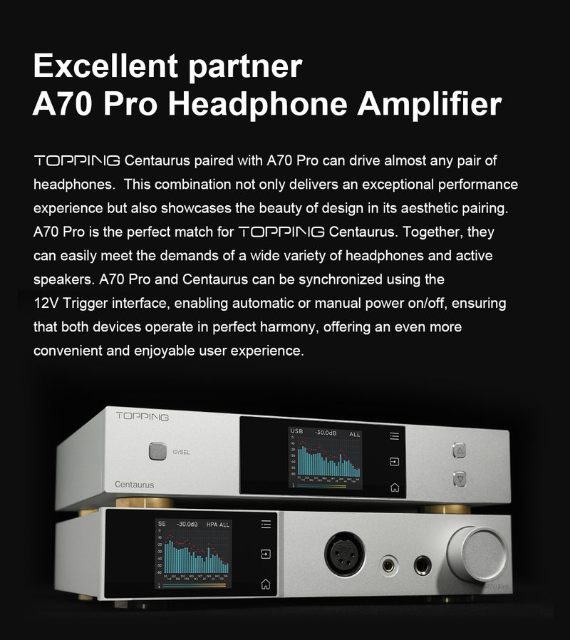 Apos Audio TOPPING DAC (Digital-to-Analog Converter) TOPPING Centaurus Fully-balanced R2R DAC