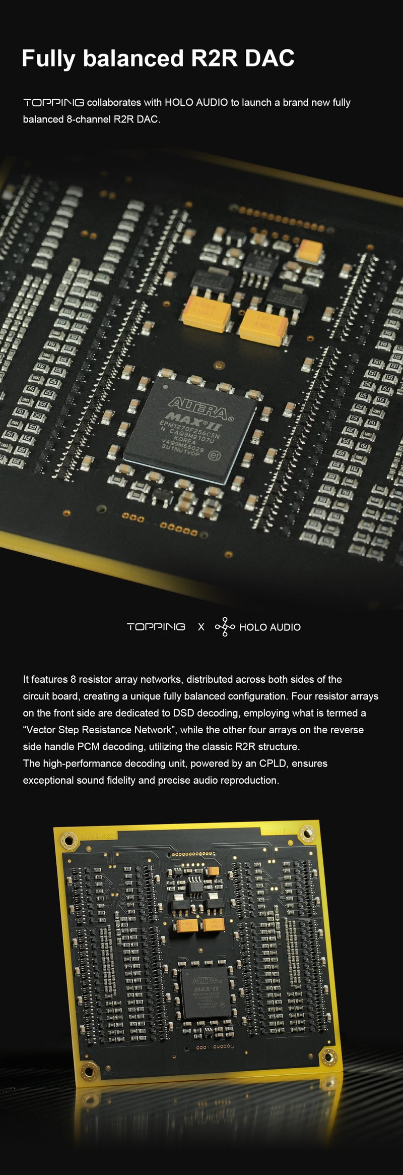 Apos Audio TOPPING DAC (Digital-to-Analog Converter) TOPPING Centaurus Fully-balanced R2R DAC