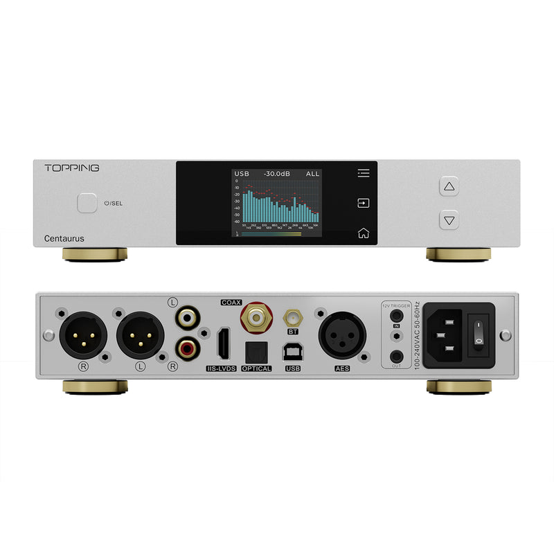 Apos Audio TOPPING DAC (Digital-to-Analog Converter) TOPPING Centaurus Fully-balanced R2R DAC