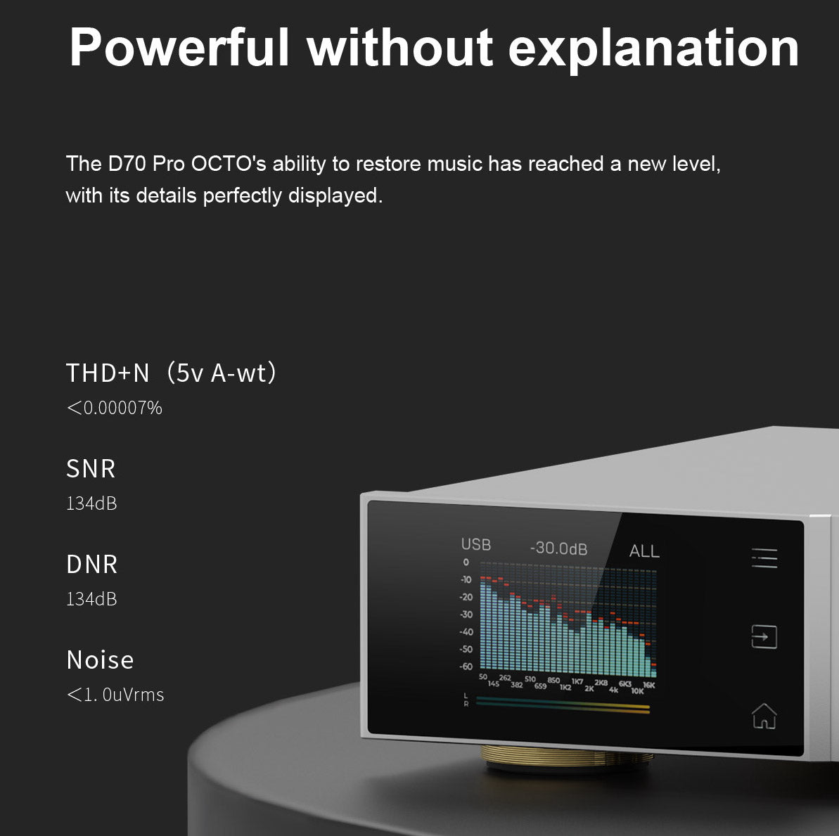 Apos Audio TOPPING DAC (Digital-to-Analog Converter) TOPPING D70 Pro OCTO HIFI Desktop DAC (Apos Certified)