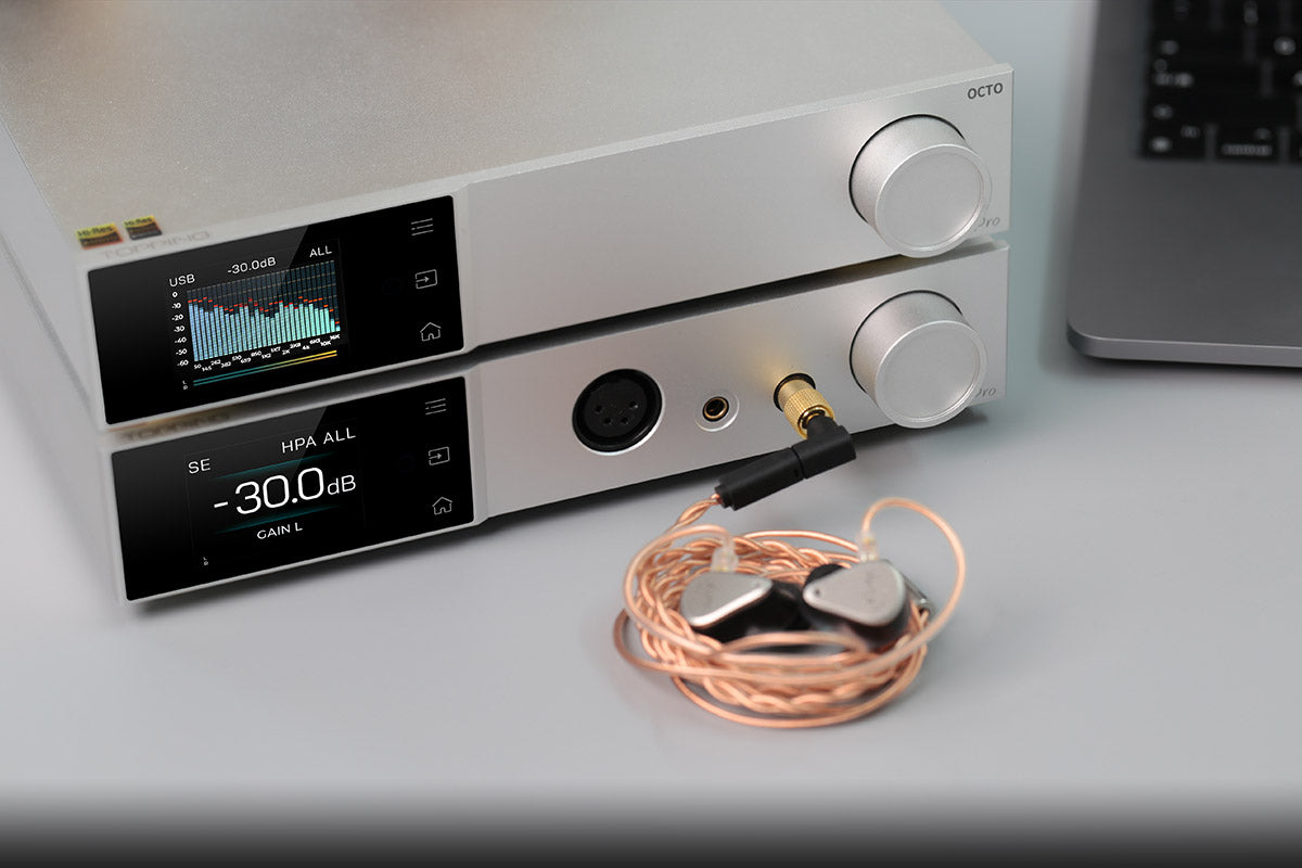 Apos Audio TOPPING DAC (Digital-to-Analog Converter) TOPPING D70 Pro OCTO HIFI Desktop DAC (Apos Certified)