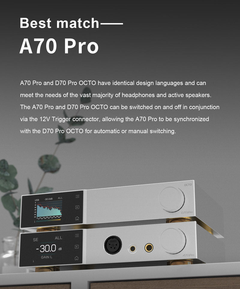 Apos Audio TOPPING DAC (Digital-to-Analog Converter) TOPPING D70 Pro OCTO HIFI Desktop DAC (Apos Certified)