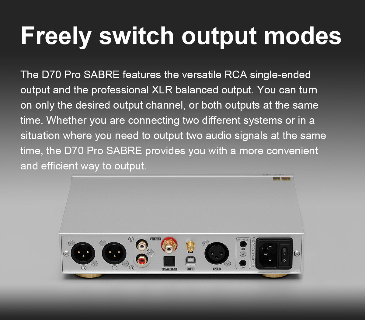 Apos Audio TOPPING DAC (Digital-to-Analog Converter) TOPPING D70 Pro SABRE DAC (Apos Certified Refurbished)