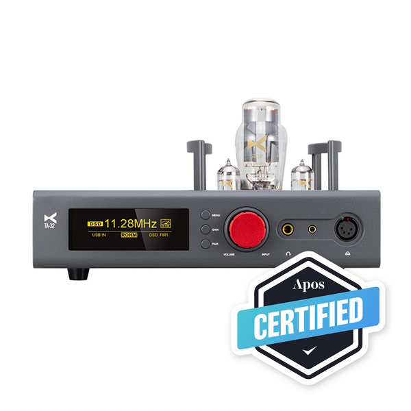 xDuoo TA-32 High-performance DAC & Balanced Tube Class-A Headphone Amplifier (Apos Certified Refurbished)