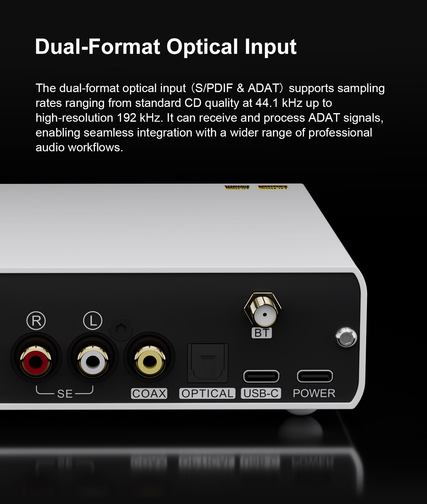 Apos Audio TOPPING DAC (Digital-to-Analog Converter) TOPPING E50 II Desktop DAC (Digital-to-Analog-Convertor)