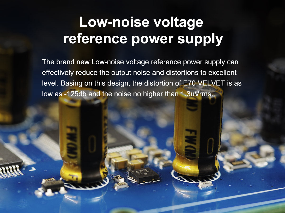 Apos Audio TOPPING DAC (Digital-to-Analog Converter) TOPPING E70 VELVET AK4499EX Desktop DAC (Apos Certified)