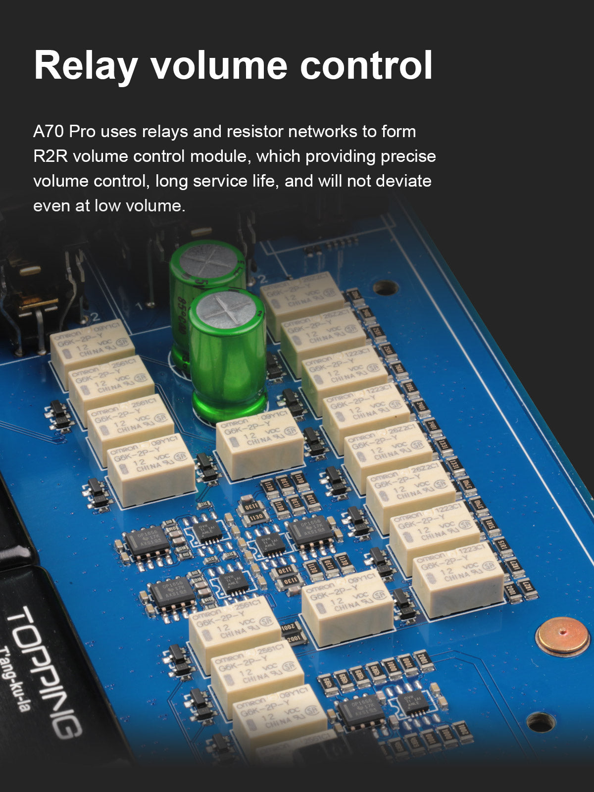 Apos Audio TOPPING Headphone Amp TOPPING A70 Pro Fully Balanced Headphone Amplifier