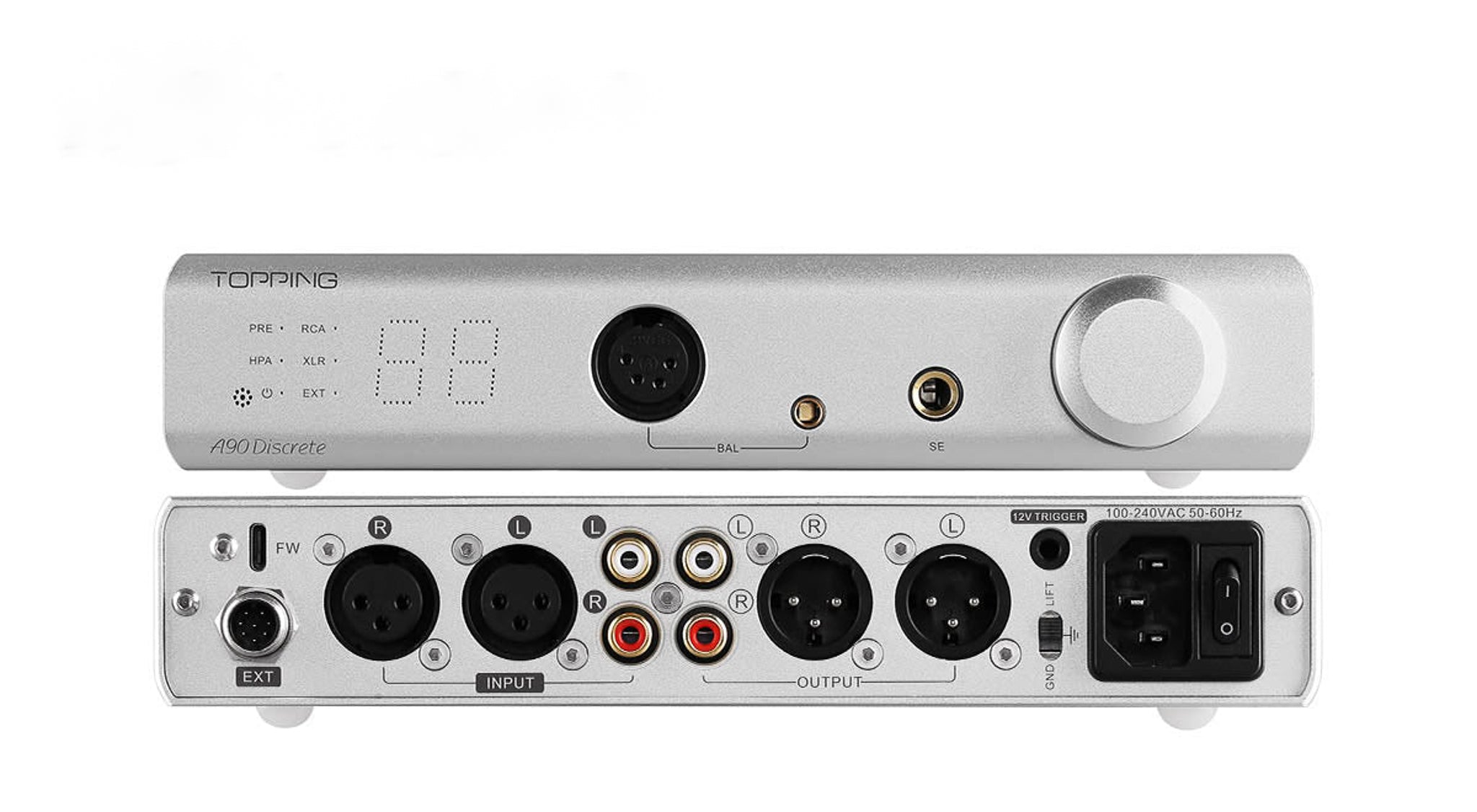 Apos Audio TOPPING Headphone Amp TOPPING A90 Discrete Headphone Amp