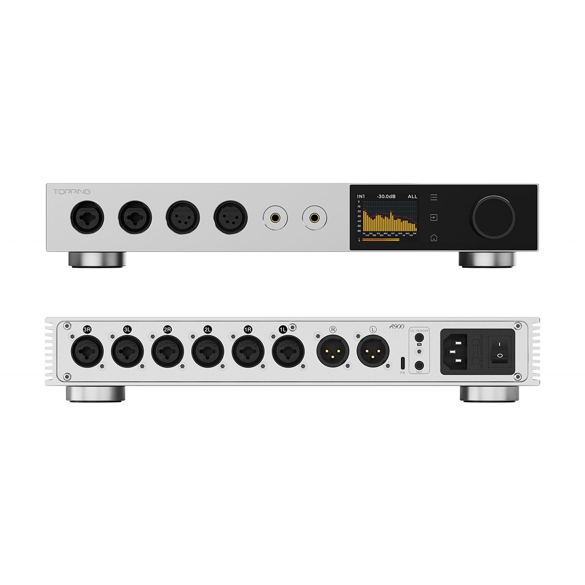 Apos Audio TOPPING Headphone Amp TOPPING A900 Ultra-Flagship Headphone Amplifier