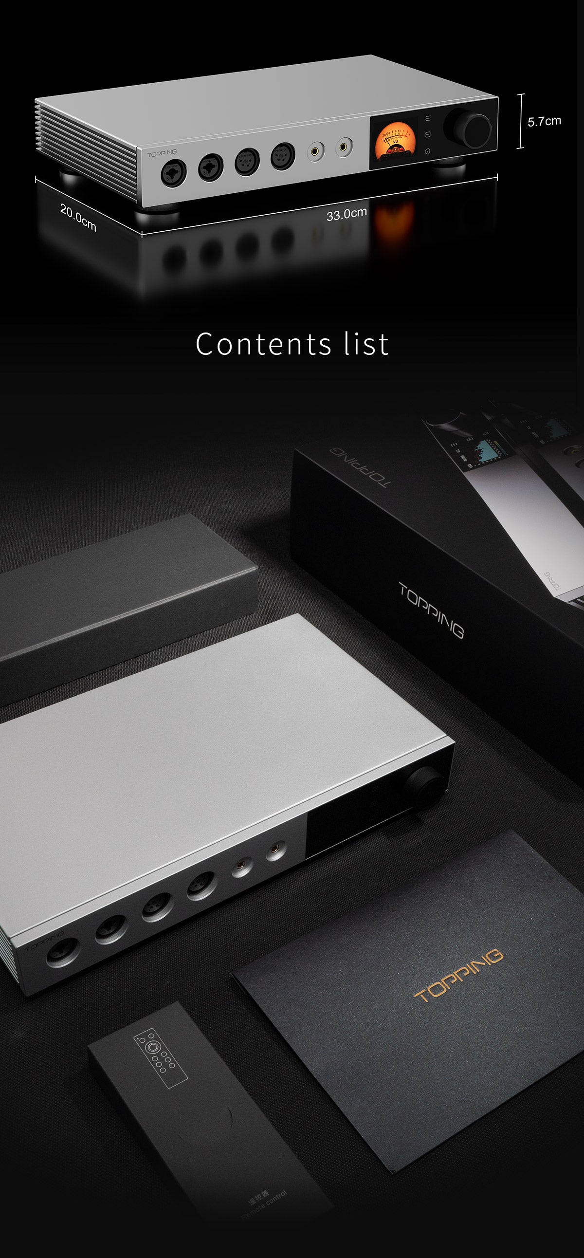 Apos Audio TOPPING Headphone Amp TOPPING A900 Ultra-Flagship Headphone Amplifier