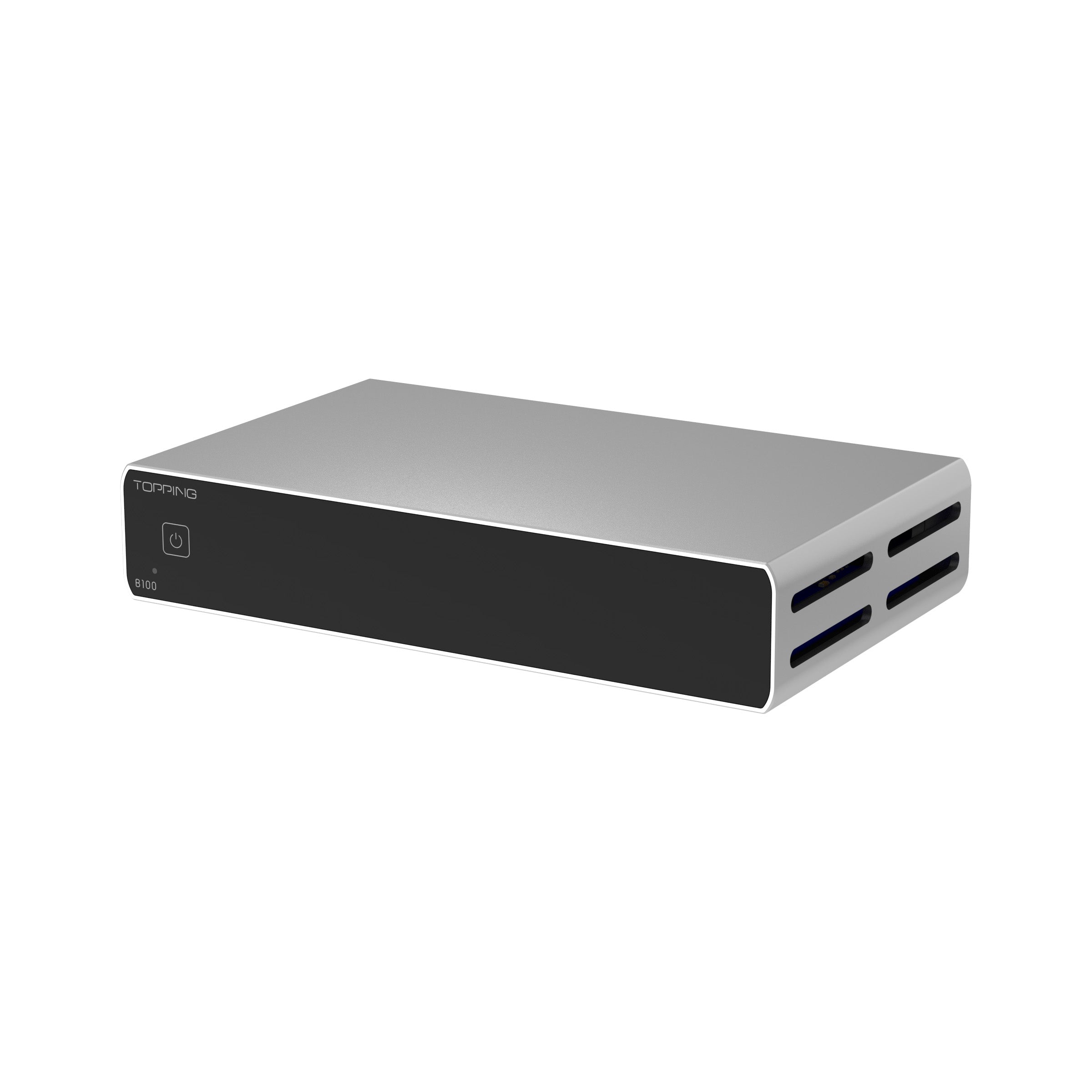 TOPPING B100 Mono Pure Power Amplifier - 100W Ouput BAL/SE Input 3 Gain 151dB SNR and DNR AMP with 12V Trigger (Black TOPPING B100 Mono Pure Power Amplifier - 100W Ouput BAL/SE Input 3 Gain 151dB SNR and DNR AMP with 12V Trigger (Black