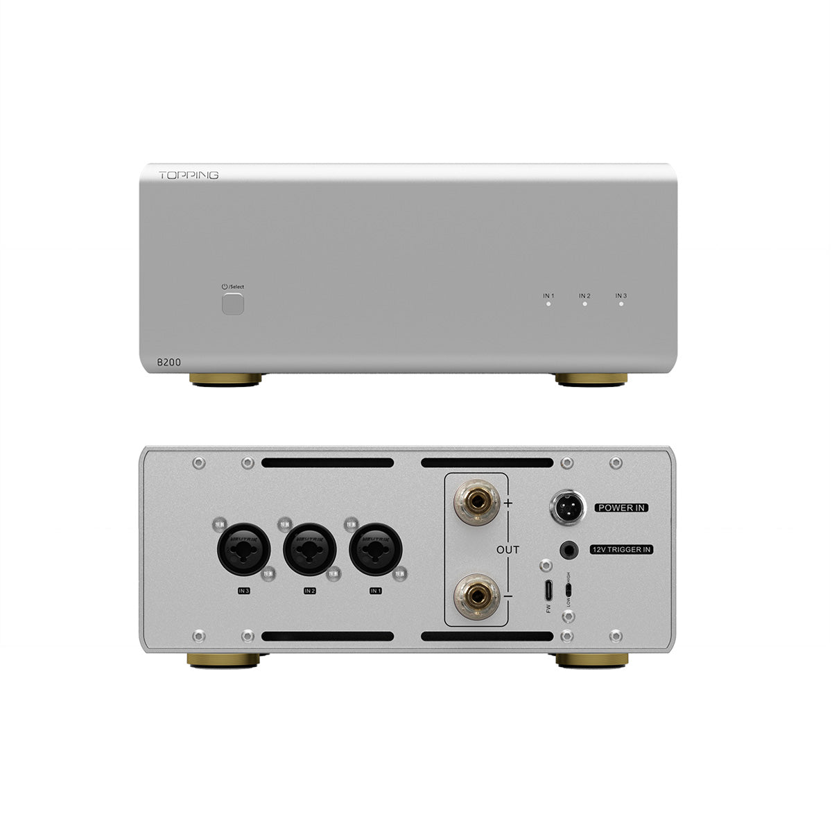 Apos Audio TOPPING Headphone Amp TOPPING B200 Ultra-high Performance Mono Power Amplifier