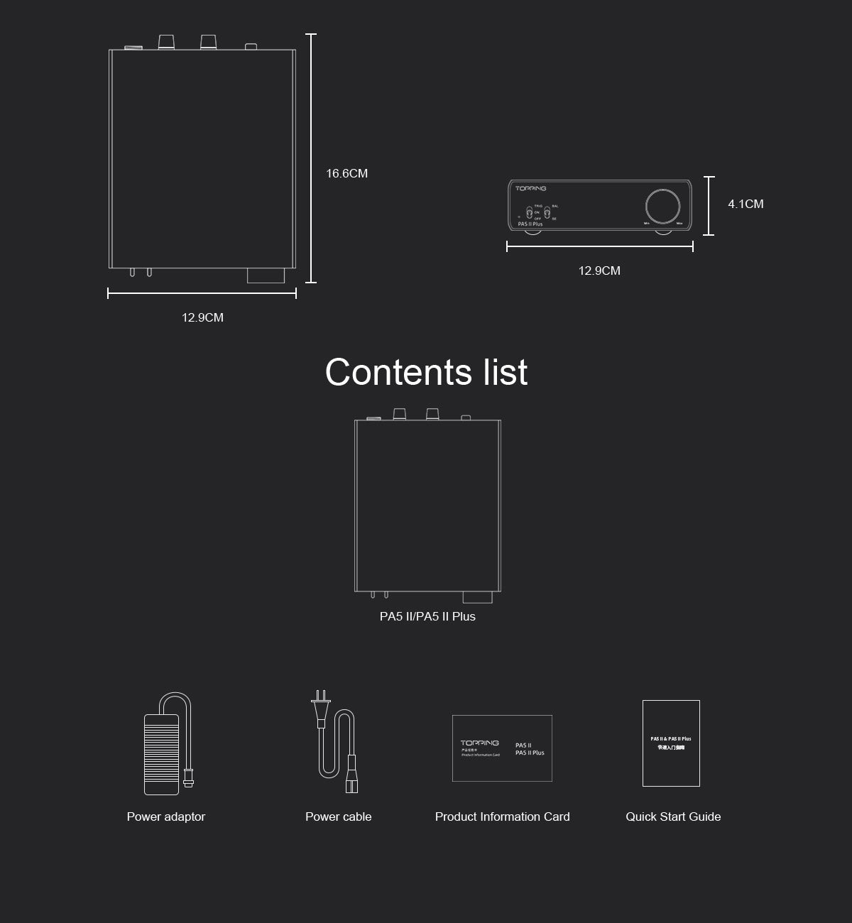 Apos Audio TOPPING Headphone Amp TOPPING PA5 II/ PA5 II Plus Compact Desktop Amplifier