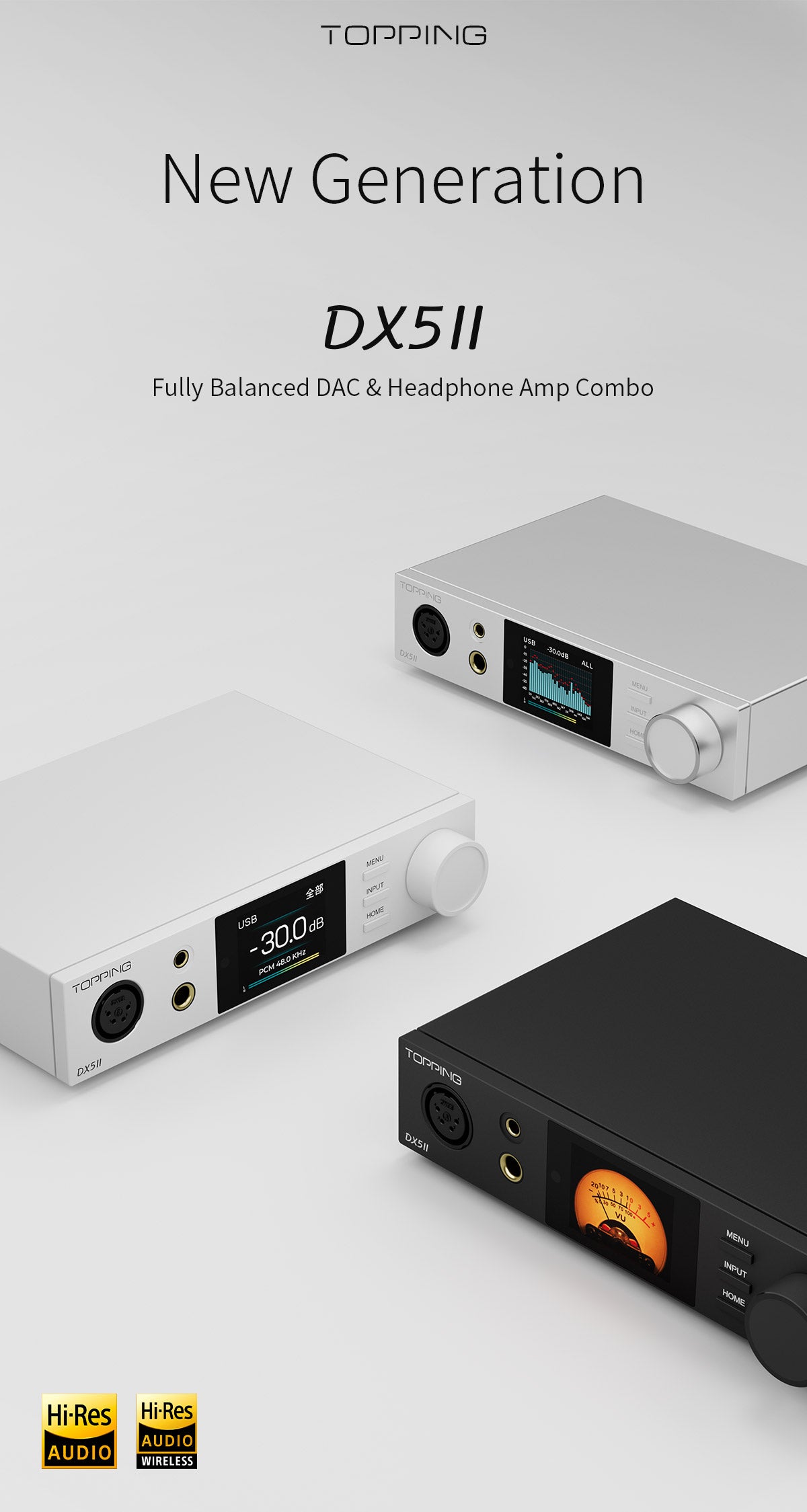 Apos Audio TOPPING Headphone DAC/Amp TOPPING DX5 II DAC/Amp