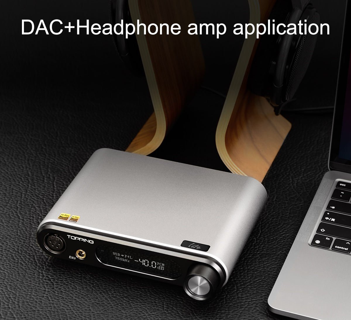 Apos Audio TOPPING Headphone DAC/Amp TOPPING DX5 Lite Desktop DAC/Amp (Apos Certified)