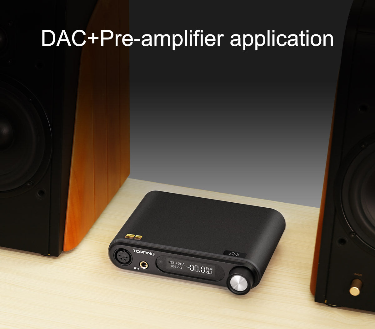 Apos Audio TOPPING Headphone DAC/Amp TOPPING DX5 Lite Desktop DAC/Amp (Apos Certified)