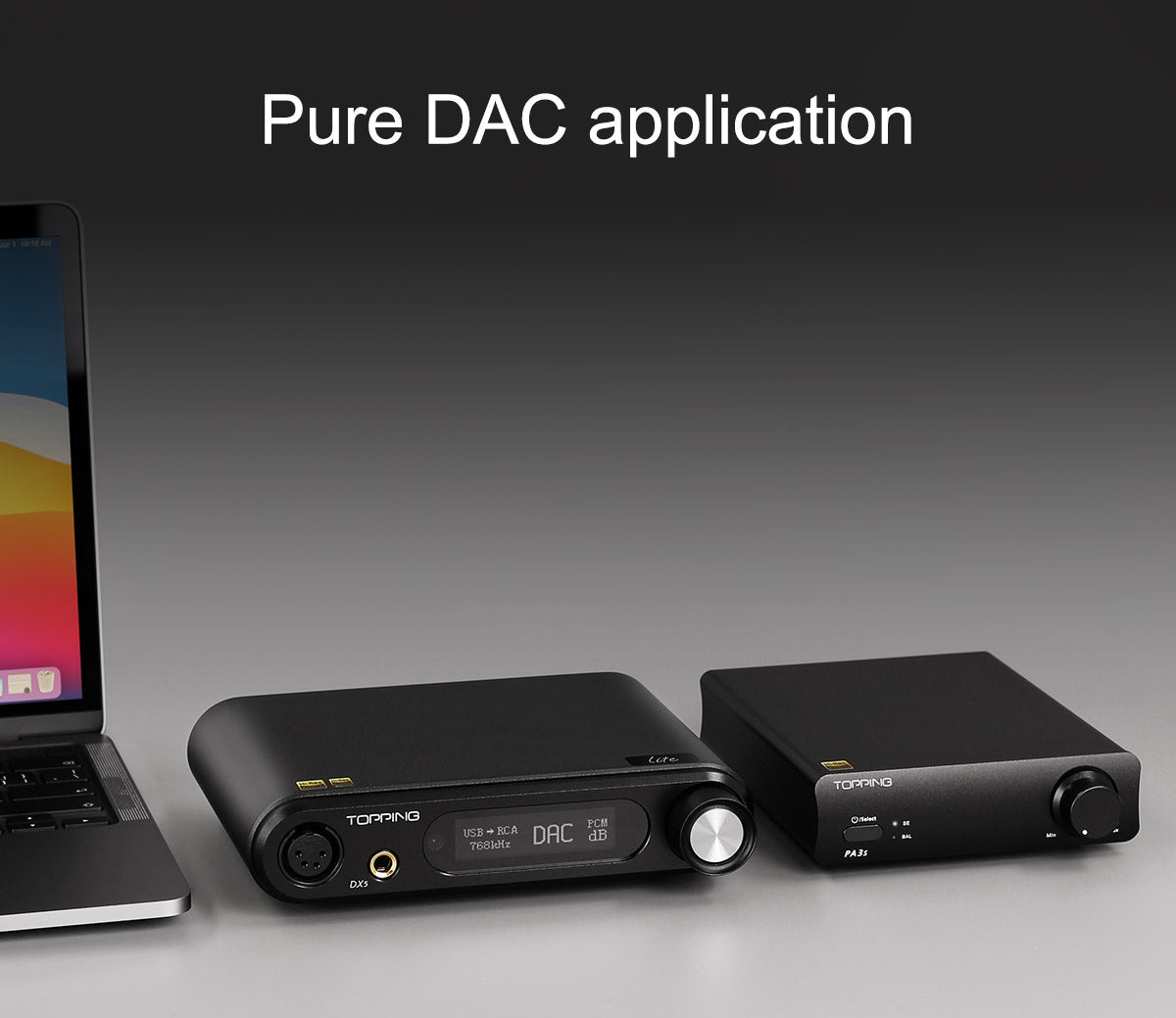 Apos Audio TOPPING Headphone DAC/Amp TOPPING DX5 Lite Desktop DAC/Amp (Apos Certified)