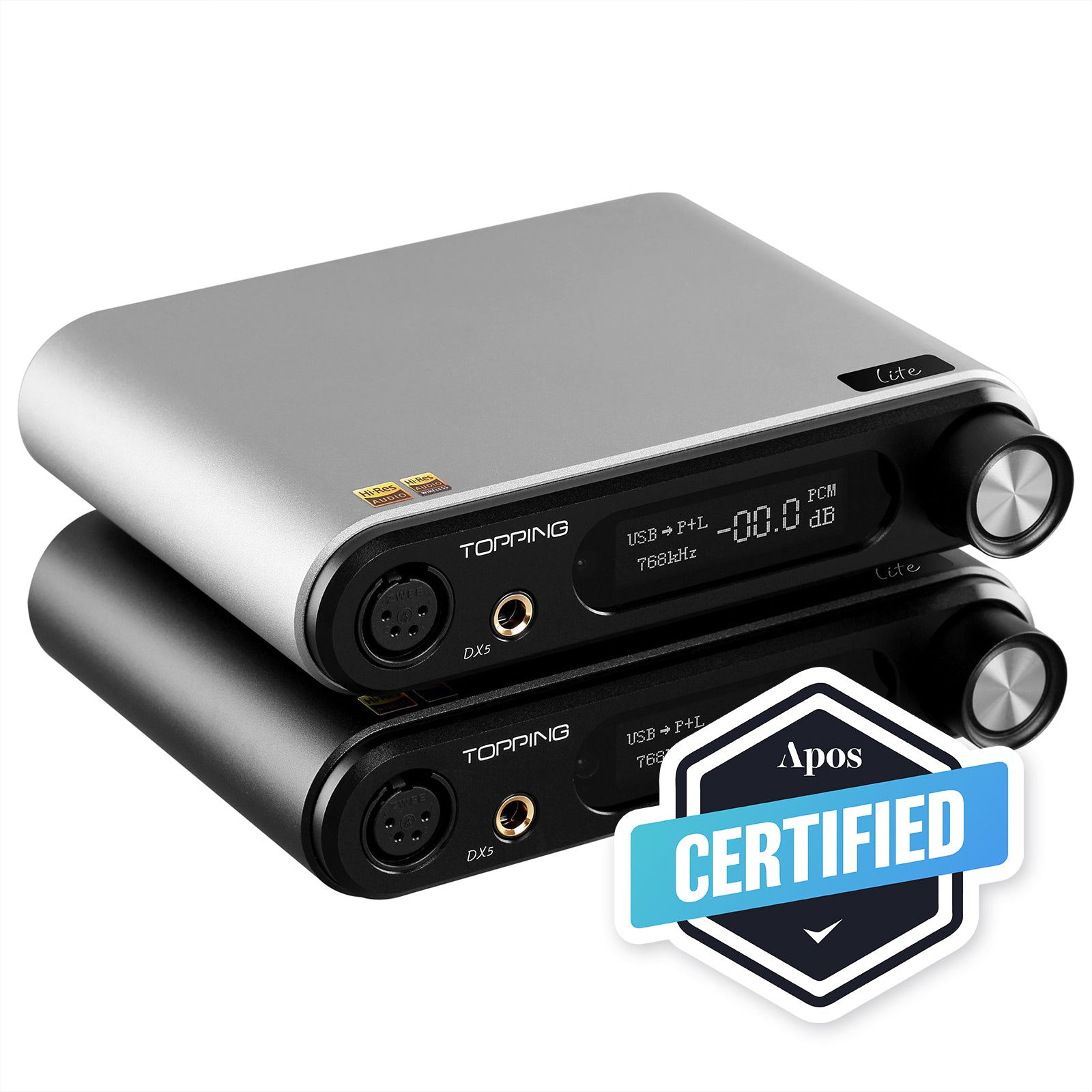 Apos Audio TOPPING Headphone DAC/Amp TOPPING DX5 Lite Desktop DAC/Amp (Apos Certified)