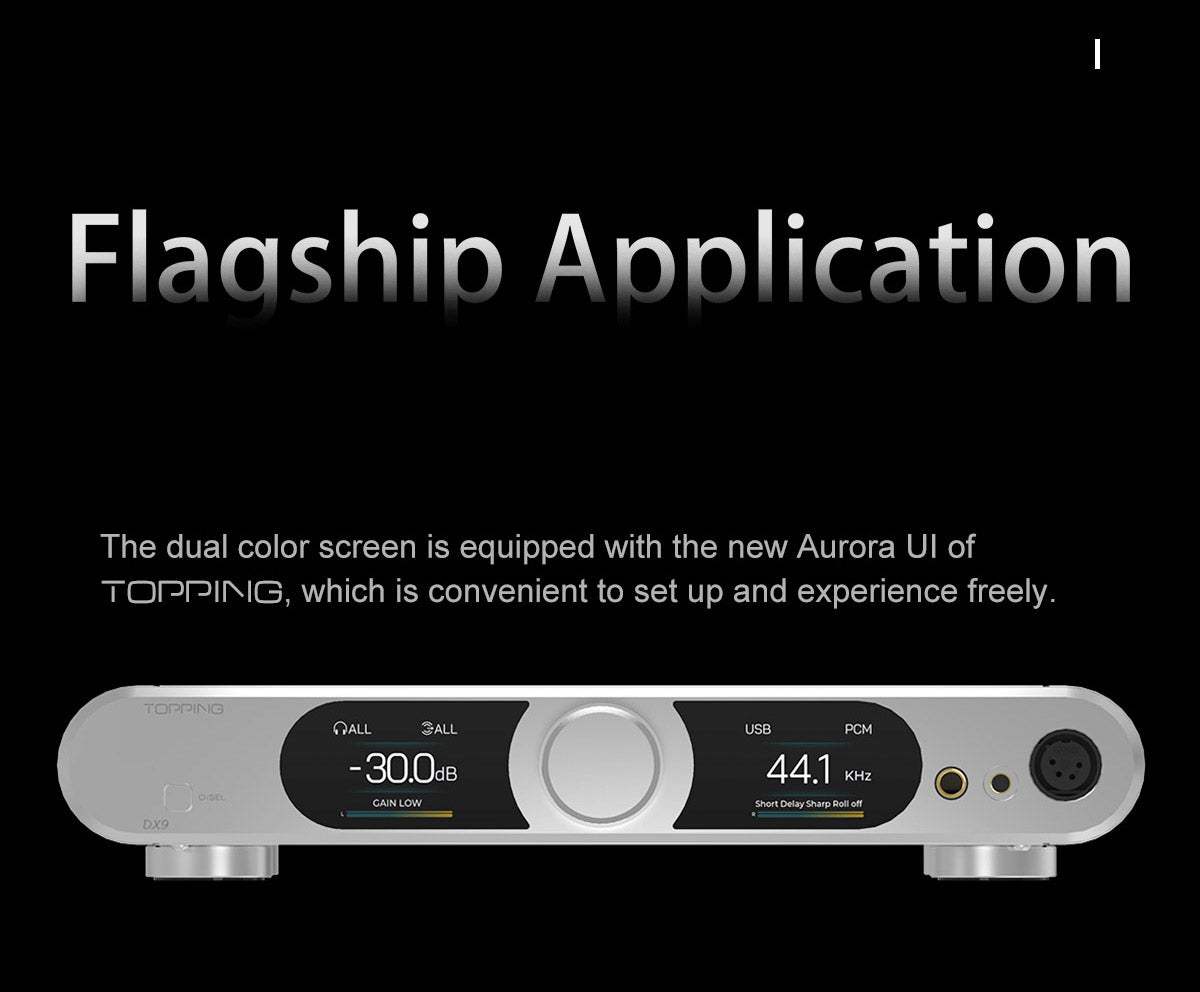 Apos Audio TOPPING Headphone DAC/Amp TOPPING DX9 DAC/Amp (Apos Certified Refurbished)