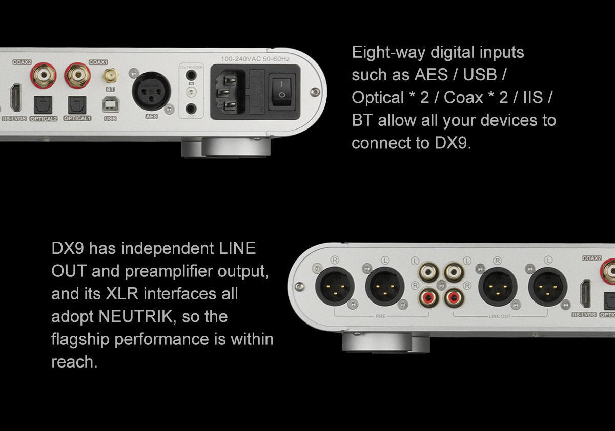 Apos Audio TOPPING Headphone DAC/Amp TOPPING DX9 DAC/Amp (Apos Certified Refurbished)