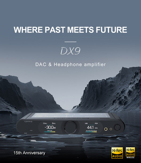 Apos Audio TOPPING Headphone DAC/Amp TOPPING DX9 DAC/Amp (Apos Certified Refurbished)