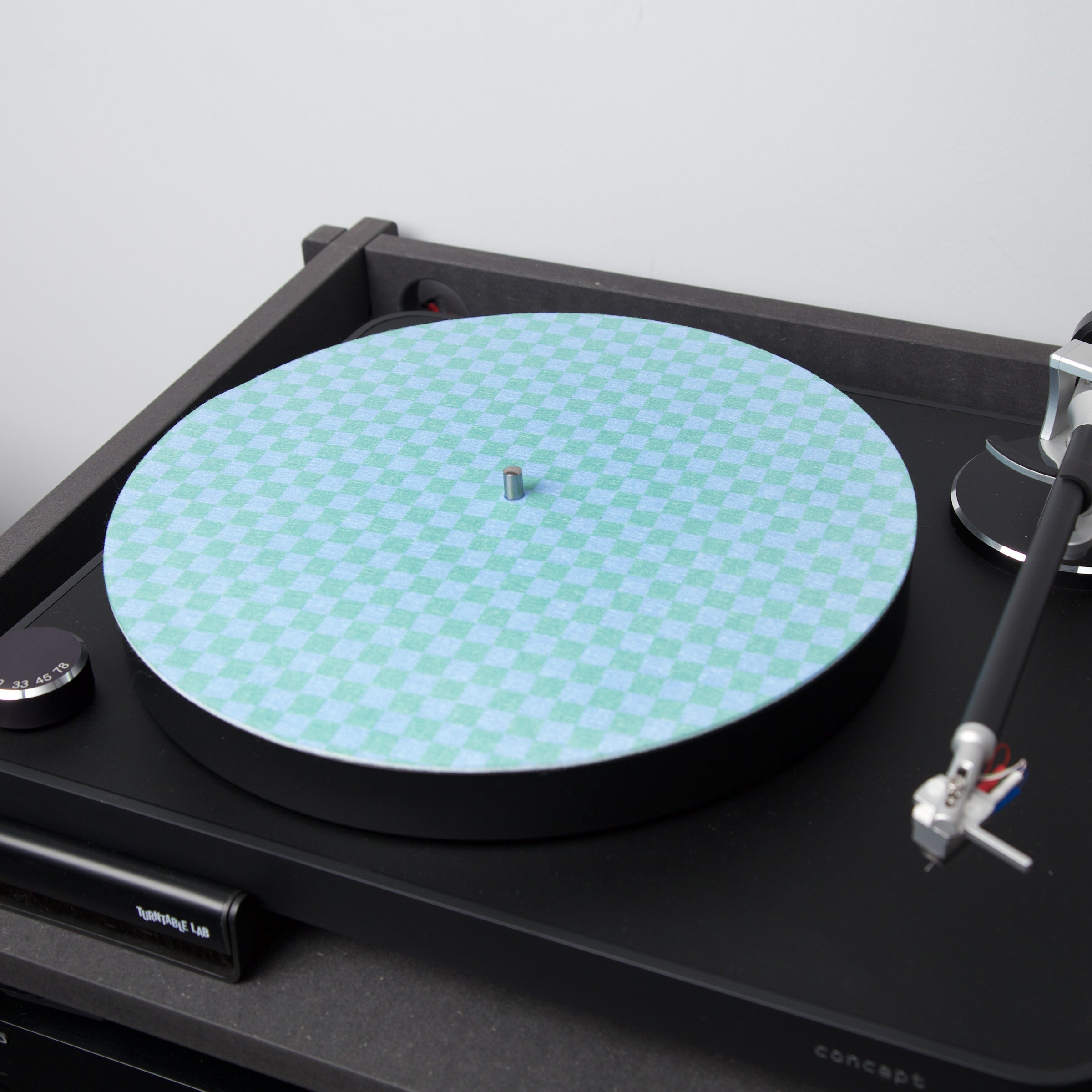 Apos Audio TurntableLab.com Accessory Turntable Lab: Checkmat Record Mat Slipmat