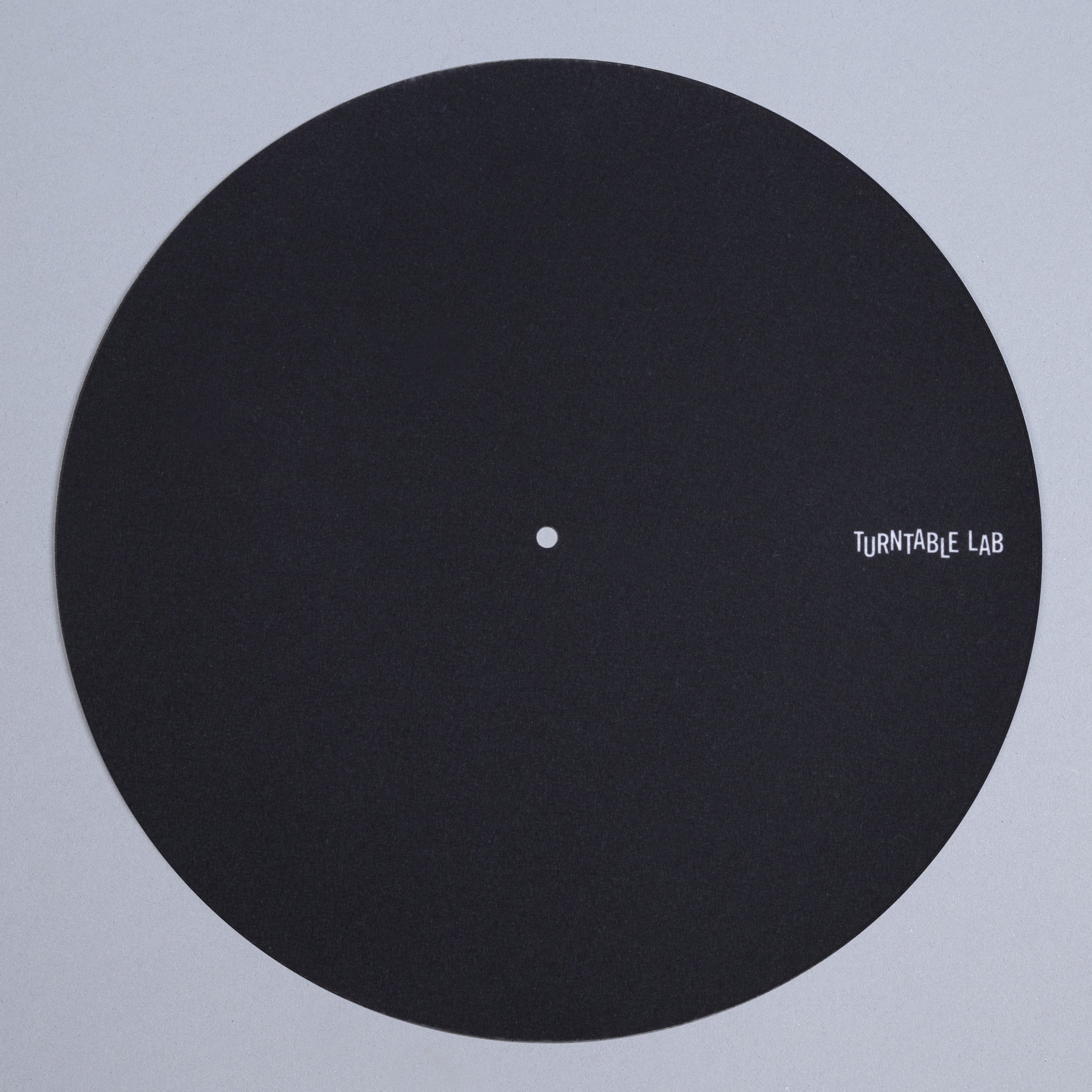 Apos Audio TurntableLab.com Accessory Turntable Lab: Pro Thin Slipmat Record Mats (Technics Style) - Black Single