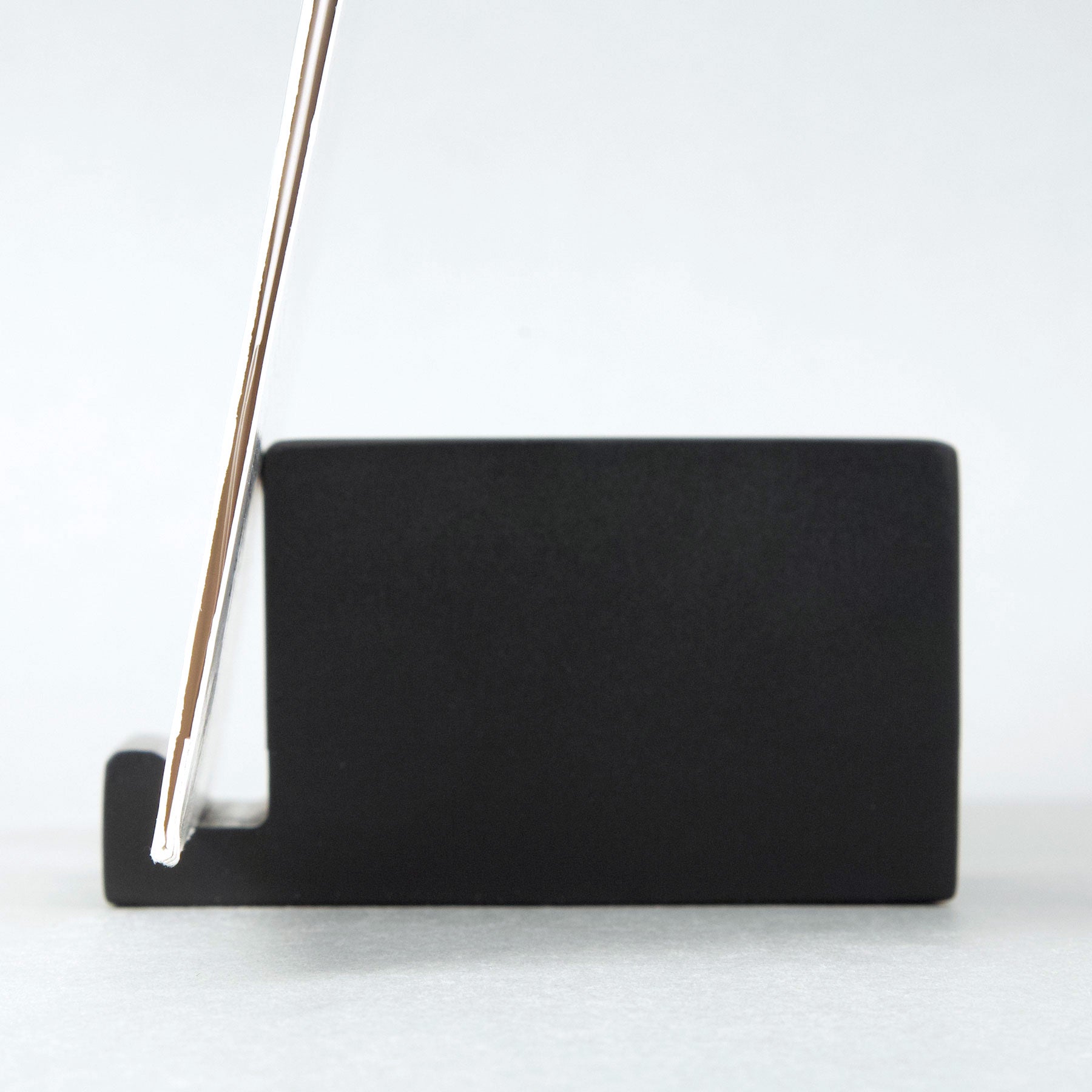 Apos Audio TurntableLab.com Accessory Turntable Lab: Wood Block Record Display - Black Black