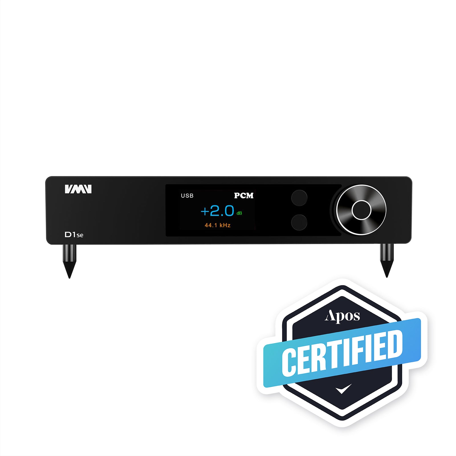 Apos Audio VMV DAC (Digital-to-Analog Converter) SMSL VMV D1se2 Desktop MQA DAC (Apos Certified)