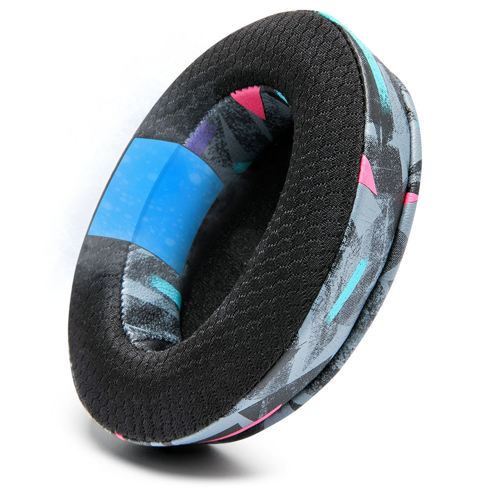 Apos Audio Wicked Cushions Cooling Gel Ear Pads Arctis Nova Earpads - WC FreeZe Cooling Gel 90s Black