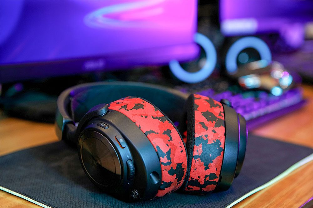 Apos Audio Wicked Cushions Cooling Gel Ear Pads Arctis Nova Pro Wireless, Nova Elite & Nova Pro Omni Earpads - WC FreeZe Cooling Gel