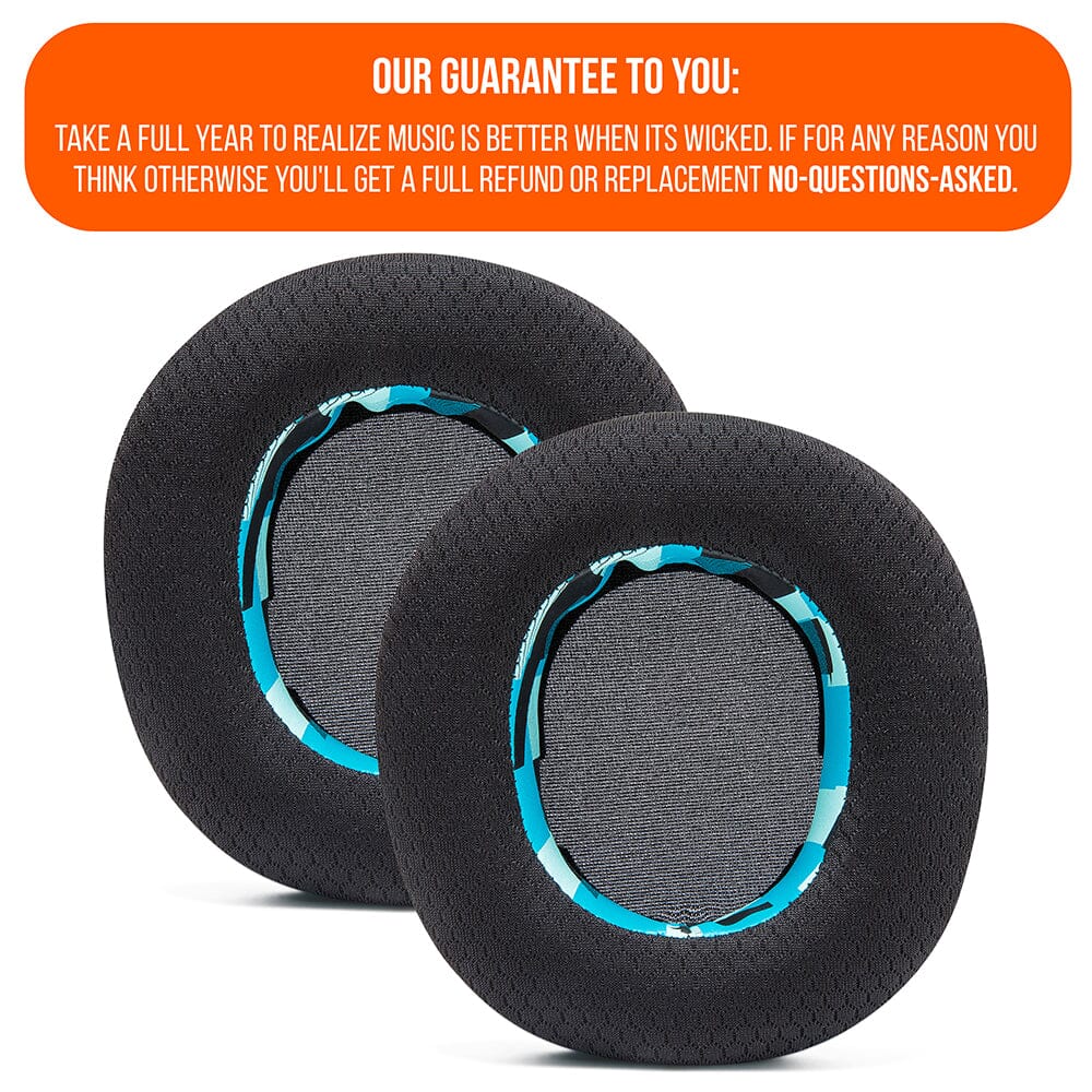Apos Audio Wicked Cushions Cooling Gel Ear Pads Arctis Nova Pro Wireless, Nova Elite & Nova Pro Omni Earpads - WC FreeZe Cooling Gel