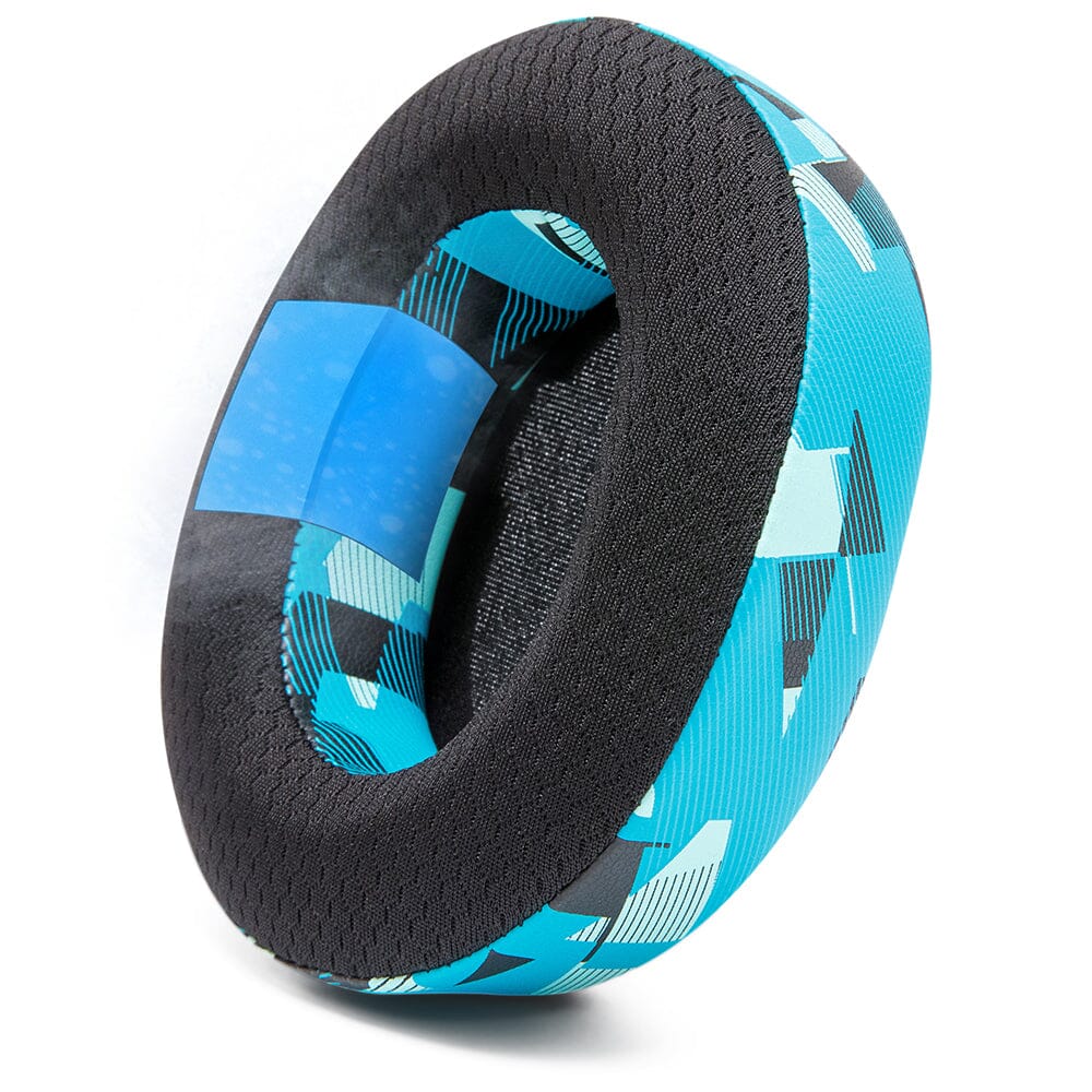 Apos Audio Wicked Cushions Cooling Gel Ear Pads Arctis Nova Pro Wireless, Nova Elite & Nova Pro Omni Earpads - WC FreeZe Cooling Gel Cyan Prism