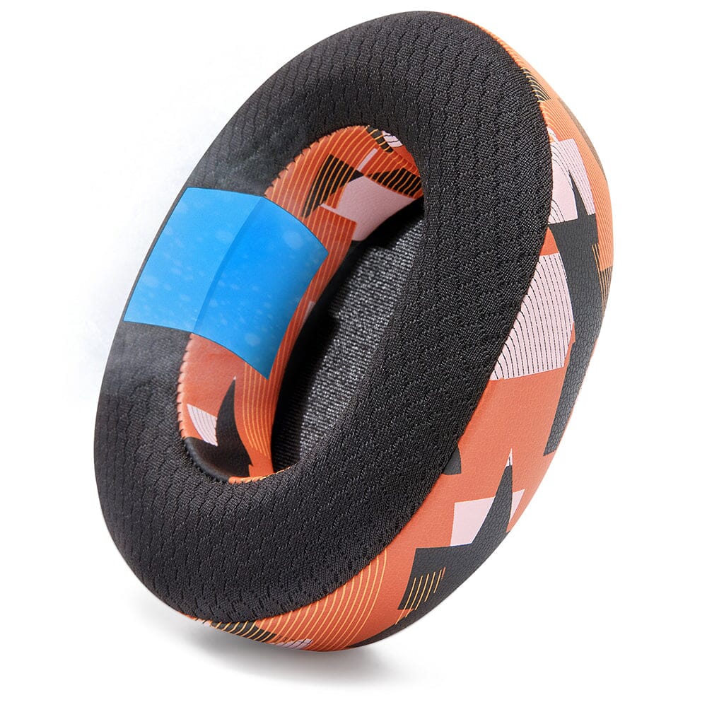 Apos Audio Wicked Cushions Cooling Gel Ear Pads Arctis Nova Pro Wireless, Nova Elite & Nova Pro Omni Earpads - WC FreeZe Cooling Gel Orange Prism