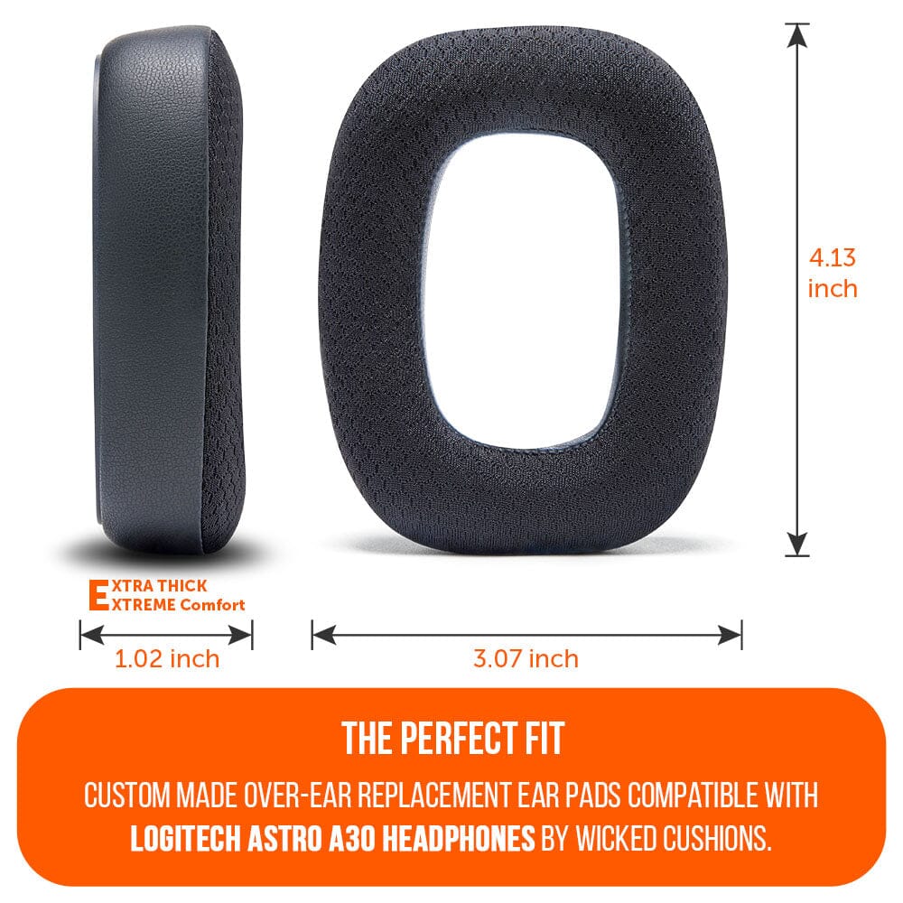 Apos Audio Wicked Cushions Cooling Gel Ear Pads Astro A30 Earpads - WC FreeZe Cooling Gel