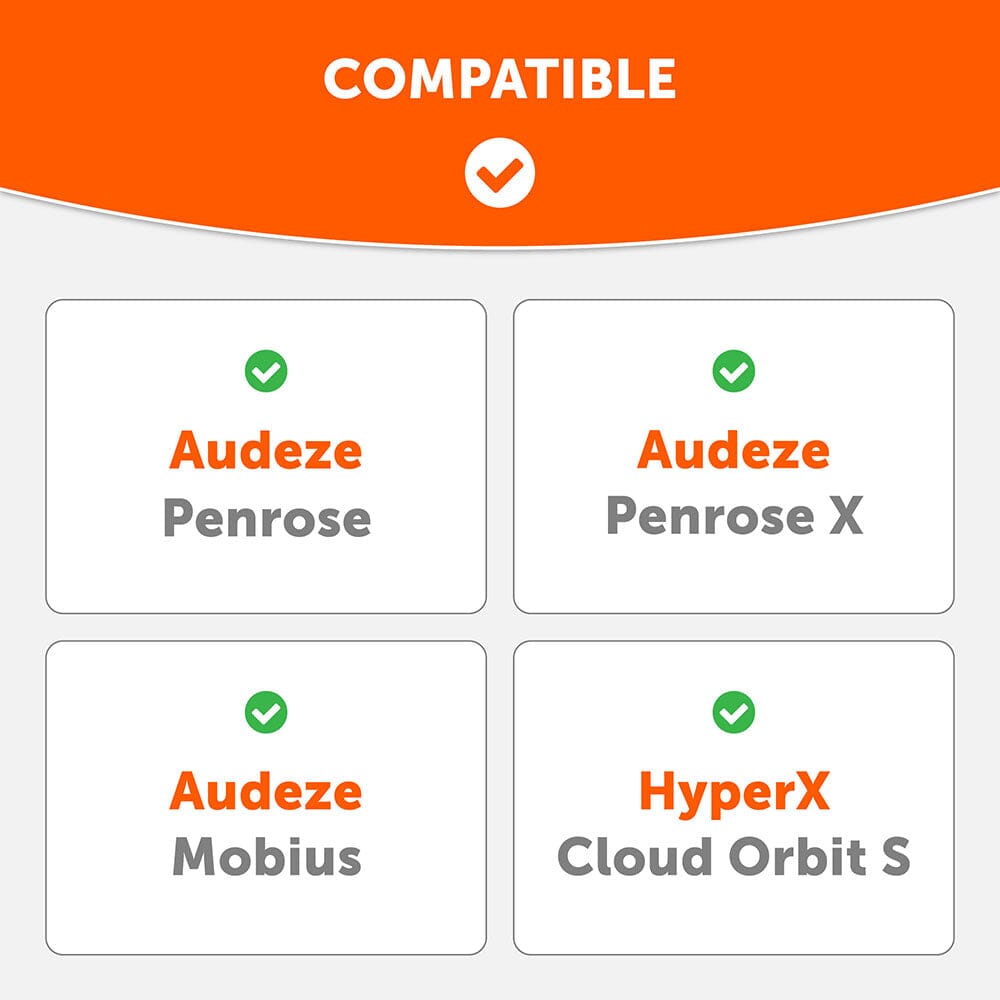 Apos Audio Wicked Cushions Cooling Gel Ear Pads Audeze Penrose & Mobius Earpads - WC FreeZe Cooling Gel