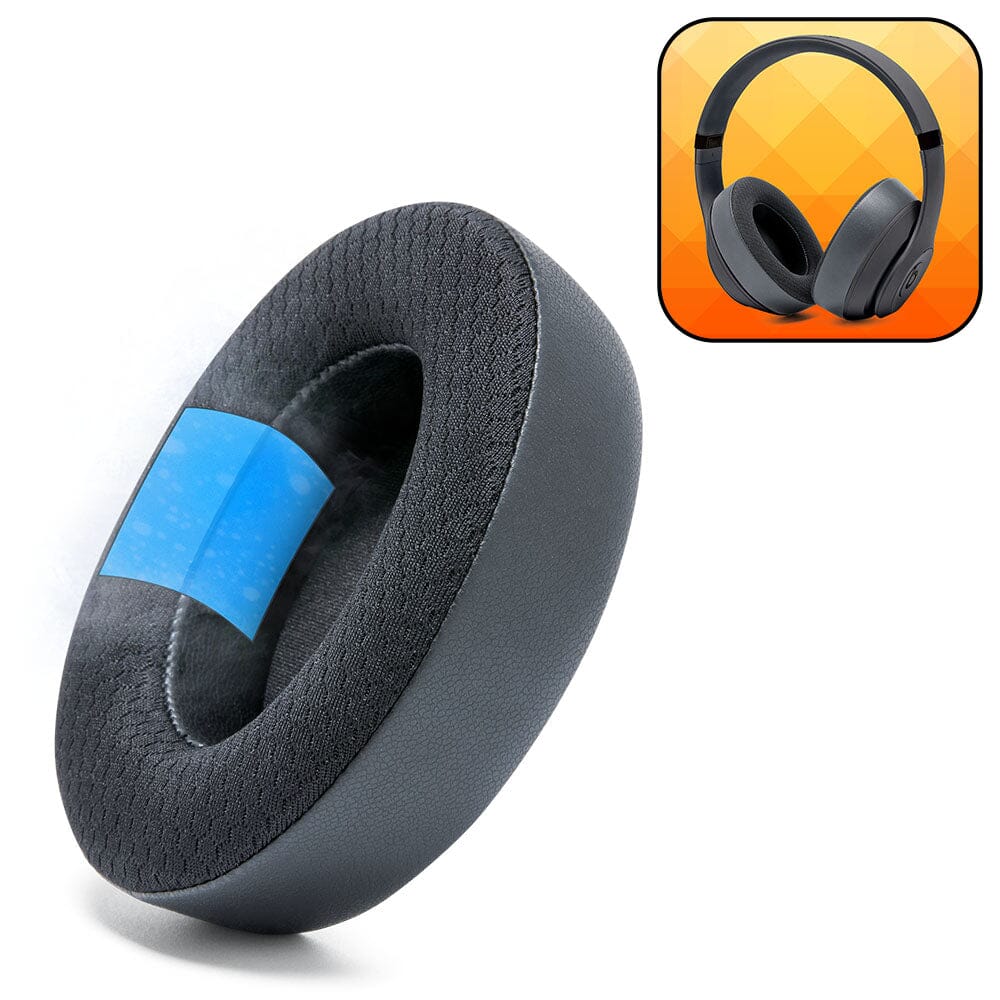 Apos Audio Wicked Cushions Cooling Gel Ear Pads Beats Studio Earpads - WC FreeZe Cooling Gel Black