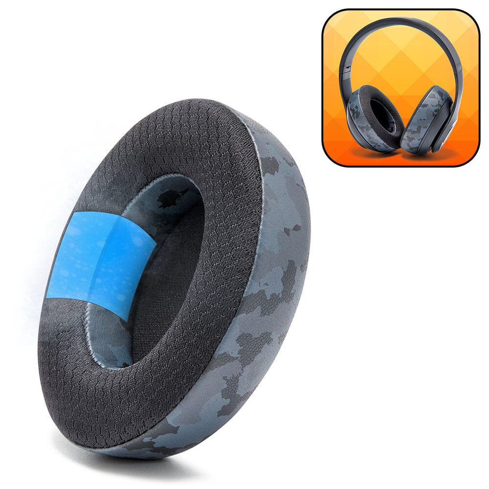 Apos Audio Wicked Cushions Cooling Gel Ear Pads Beats Studio Earpads - WC FreeZe Cooling Gel Black Camo