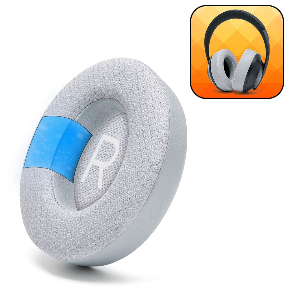 Apos Audio Wicked Cushions Cooling Gel Ear Pads Bose NC 700 Cooling Gel Earpads - WC FreeZe Silver